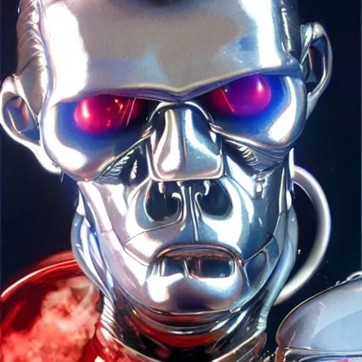 Prompt: hyper realistic t - 1 0 0 0