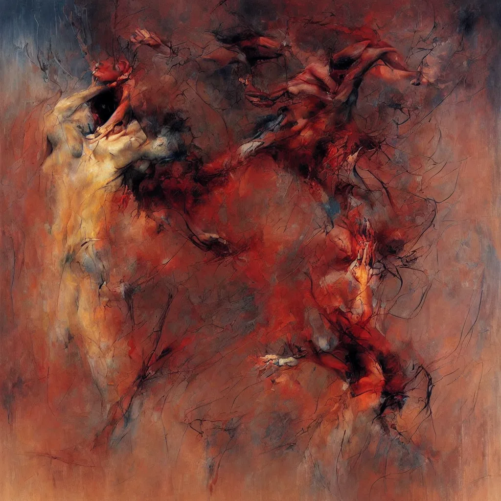 Image similar to gestures composition abstract, magical, realism, by seveso, asencio, zdzislaw beksinski, kieth thomsen