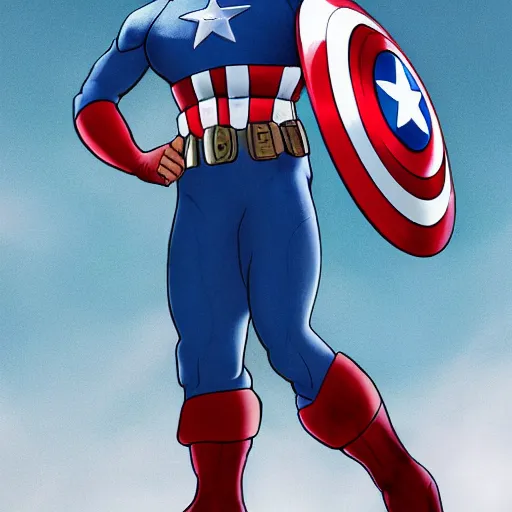 Image similar to Jerry Seinfeld as Captain America