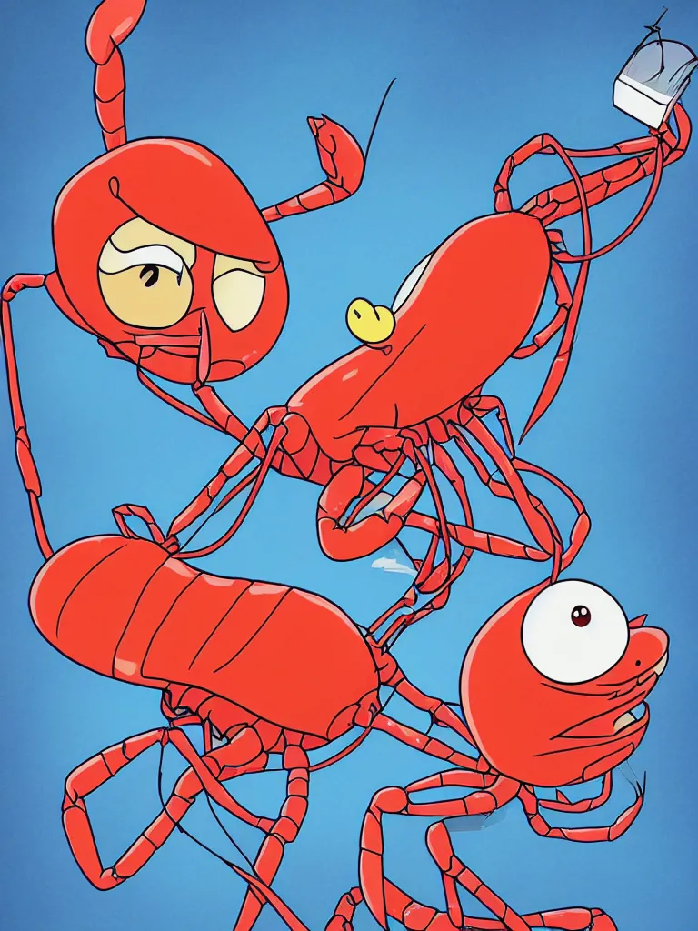 Lobster guy by BlueRainAnime on DeviantArt