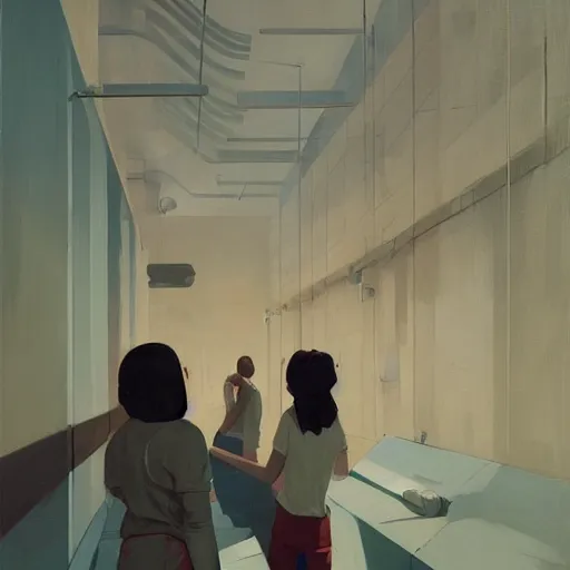 Prompt: masp, museu de arte de sao paulo, painting by atey ghailan, cinematic, masterpiece