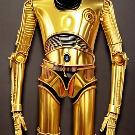 Image similar to c - 3 po as gay