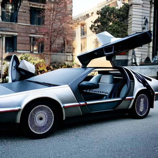 Image similar to photo of a delorean