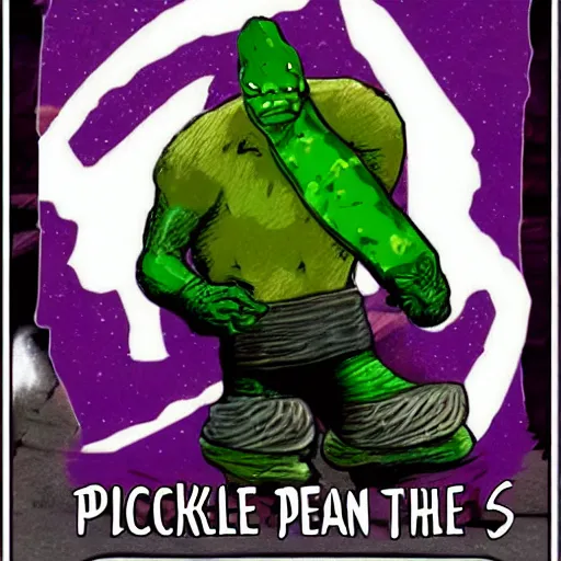 Image similar to pickle thanos