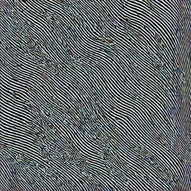 Image similar to illusory motion dazzle camouflage perlin noise prismatic optical illusion