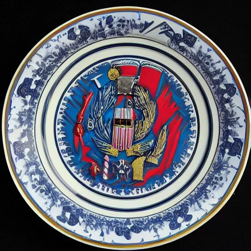 Image similar to commander ceremonial plate