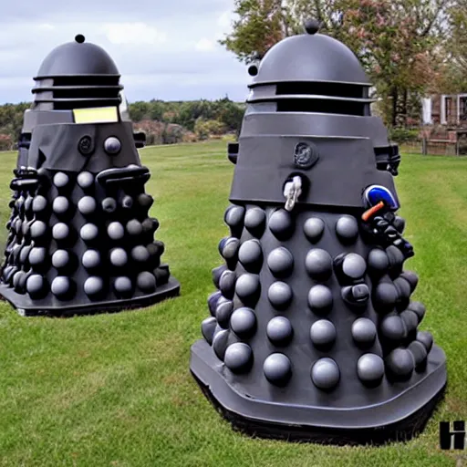 Prompt: daleks