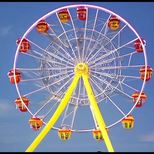 Image similar to jellyfish ferris wheel, cfg = 3