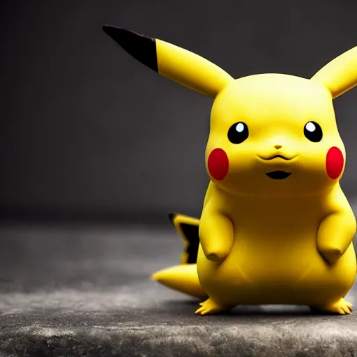 Image similar to a stunning photograph of a pikachu wearing a cape, 8 k hd, incredibly detailed