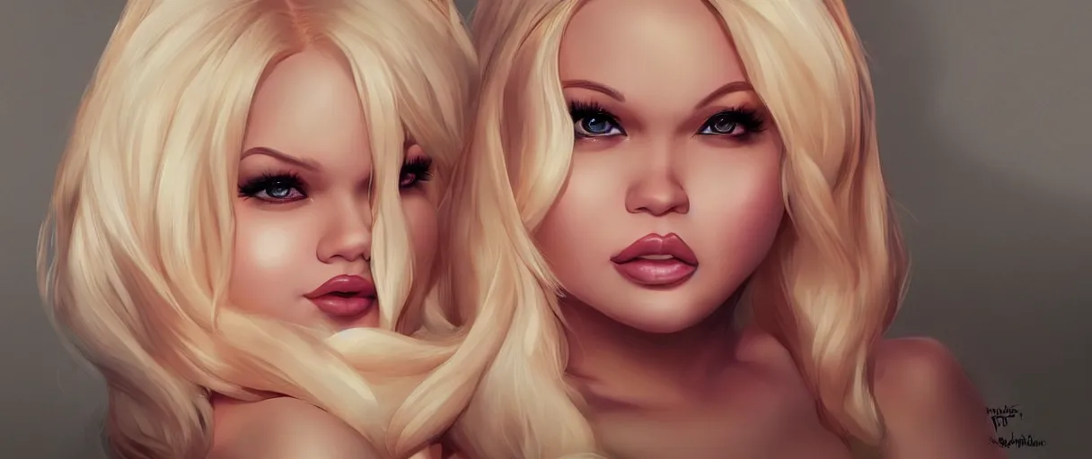 Image similar to very beautiful trisha paytas, happy appearance, ioyful vibe and lighting, cgsociety, artstation, in the style of artgerm