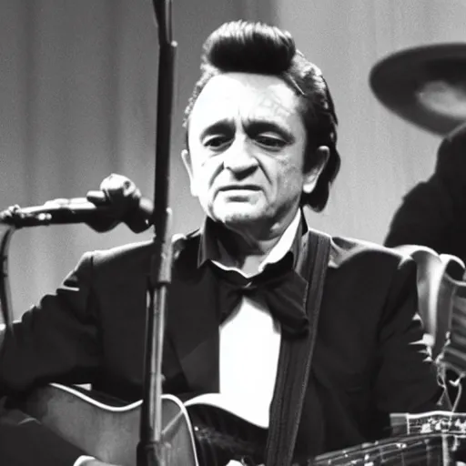 Image similar to johnny cash