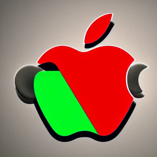 Image similar to android mixed apple logo