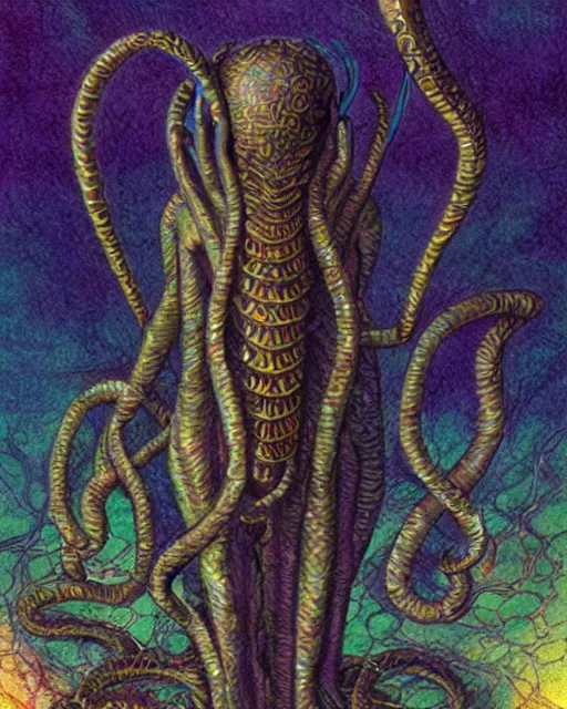 Image similar to nyarlathotep, hd realistic color image