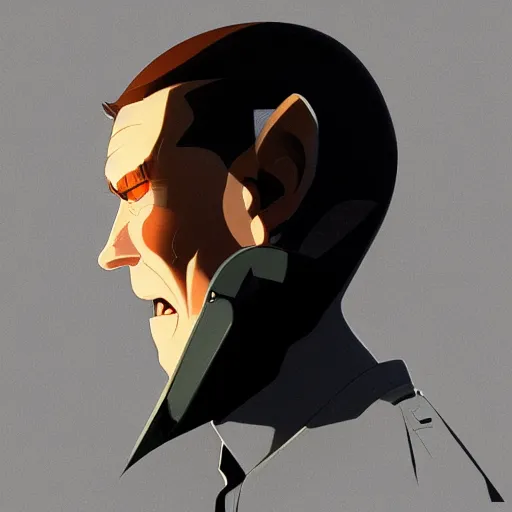 Image similar to face icon stylized minimalist full metal jacket 1 9 8 7, loftis, cory behance hd by jesper ejsing, by rhads, makoto shinkai and lois van baarle, ilya kuvshinov, rossdraws global illumination