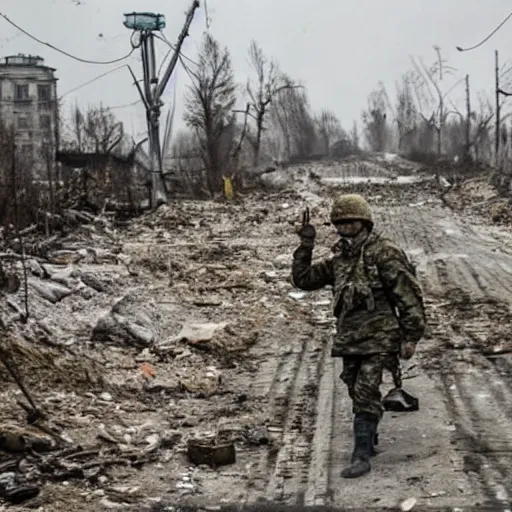 Image similar to ukraine when war is over