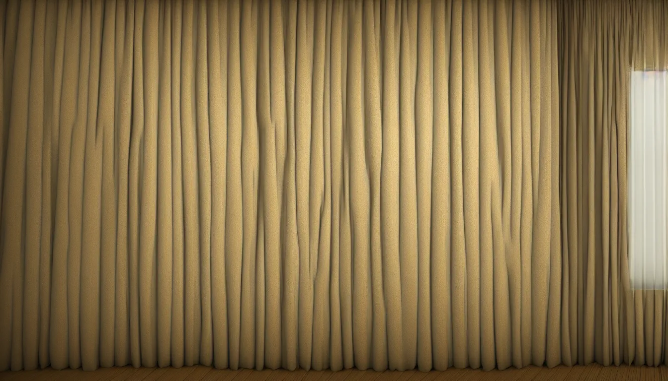 Prompt: night curtains, house interior, design very detailed, high resolution, 8 k