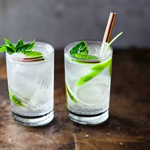 Image similar to non alcoholic gin and tonic