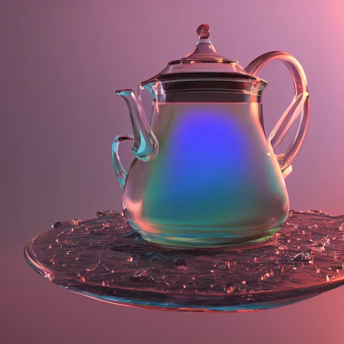 3D model Chai Kettle LP VR / AR / low-poly