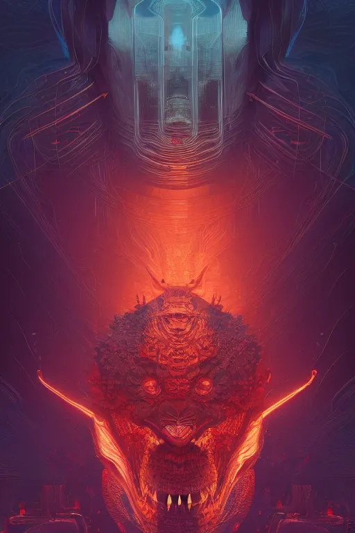 Image similar to homelander with an evil face, intricate abstract. intricate artwork. by tooth wu, wlop, beeple, dan mumford. octane render, trending on artstation, greg rutkowski very coherent symmetrical artwork. cinematic, hyper realism, high detail, octane render, 8 k, iridescent accents