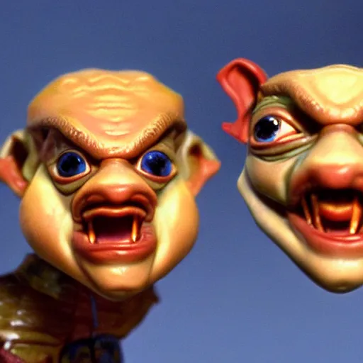 Prompt: e. t. small soldiers, detailed faces