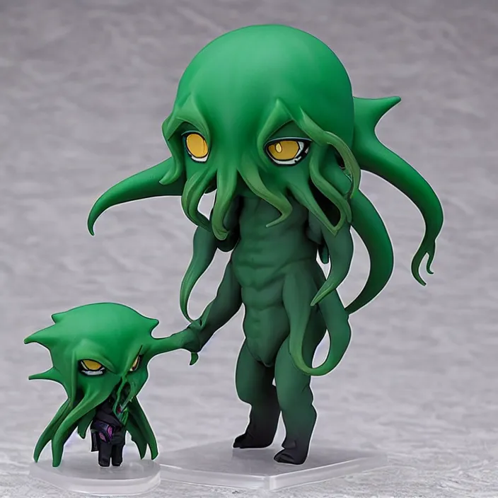 Image similar to cthulhu, an anime nendoroid of cthulhu, figurine, detailed product photo