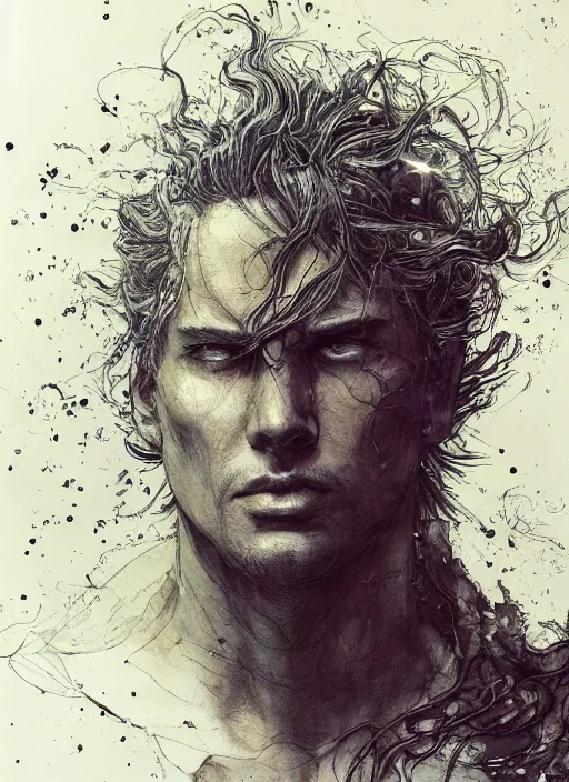 Image similar to portrait, the seed from which all magic sprouted, watercolor, dramatic lighting, cinematic, establishing shot, extremely high detail, foto realistic, cinematic lighting, pen and ink, intricate line drawings, by Yoshitaka Amano, Ruan Jia, Kentaro Miura, Artgerm, post processed, concept art, artstation, matte painting, style by eddie mendoza, raphael lacoste, alex ross