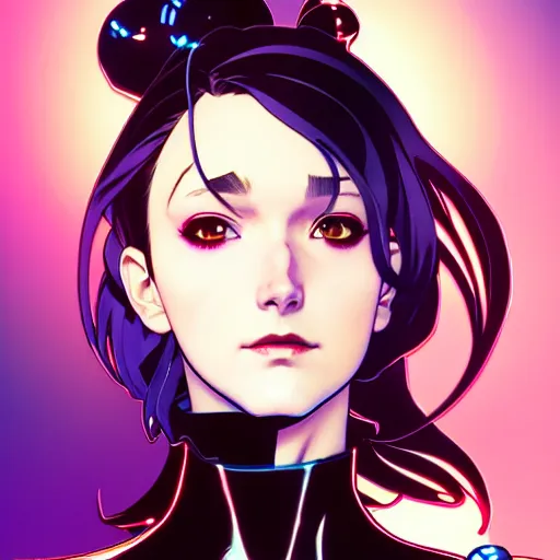 Prompt: a beautiful slim angry superhero winona ryder fighting crime, art by ilya kuvshinov and lois van baarle and alphonse mucha and ross tran and range murata and artgerm and andy warhol, digital art, highly detailed, profile picture, intricate, sharp focus, trending on artstation hq, deviantart, pinterest, unreal engine 5, 4 k uhd image