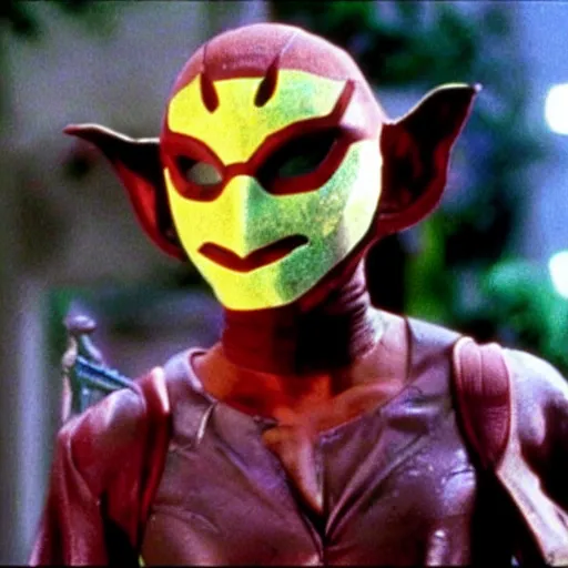 Image similar to tom Holland as The mask (1994)