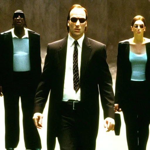 Prompt: saul goodman as neo in the matrix ( 1 9 9 9 )