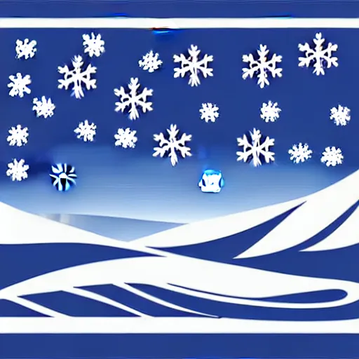 Image similar to winter - themed svg vector art panel for cnc plasma, laser, stencil, unique winter design