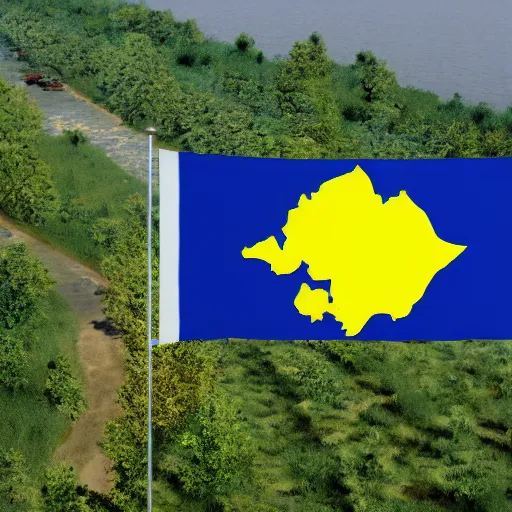 Image similar to flag of Liberland