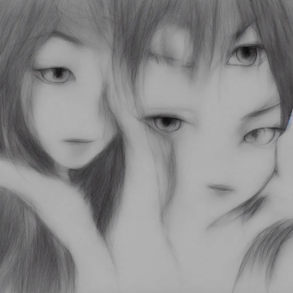 Prompt: extremely detailed picture of a princess close to the camera fading out of reality drawn by akihisa ikeda