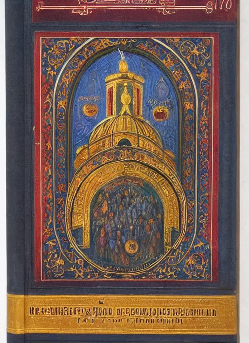 Image similar to cover of the holy book of religion ada abdulov's church called the sacred biboran