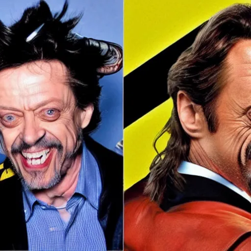 Image similar to Steve Buscemi as wolverine