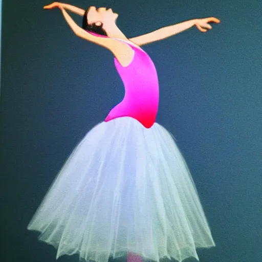 Image similar to josef prusa as a ballerina