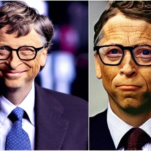 Image similar to bill gates as the joker from batman in an action scene in fast & furious