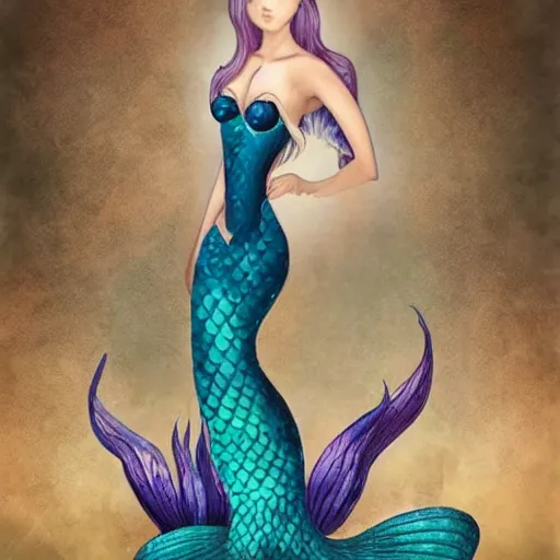 Image similar to beautiful mermaid in valorant style,