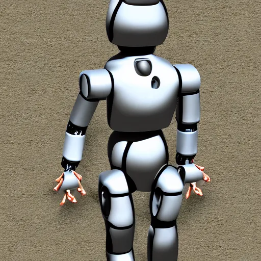 Image similar to half human half robot