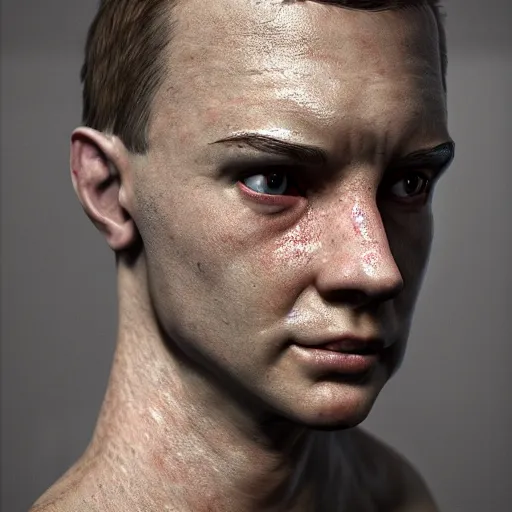 Image similar to hyperrealistic dslr film still of fred z randall, stunning 8 k octane comprehensive 3 d render, inspired by istvan sandorfi & greg rutkowski & unreal engine, perfect facial symmetry, dim volumetric cinematic lighting, extremely hyper - detailed, extremely lifelike attributes & lifelike texture, intricate, masterpiece, artstation, stunning