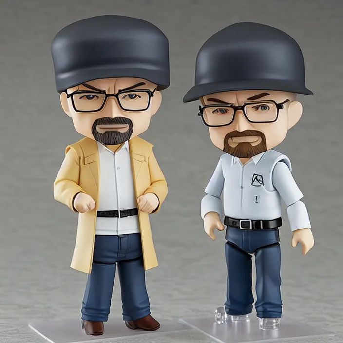 Image similar to Walter White, An anime Nendoroid of Walter White, figurine, detailed product photo