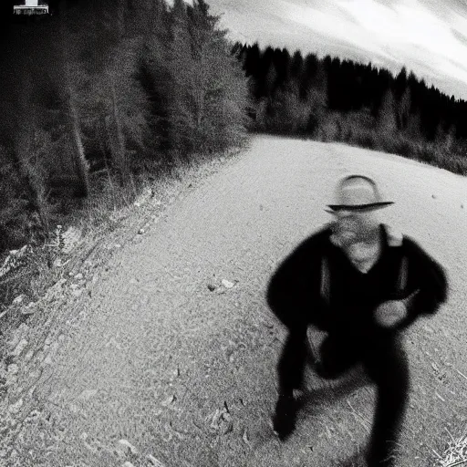 Image similar to Walter White Caught on trail Cam during Night