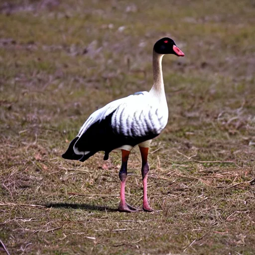 Image similar to angry goose