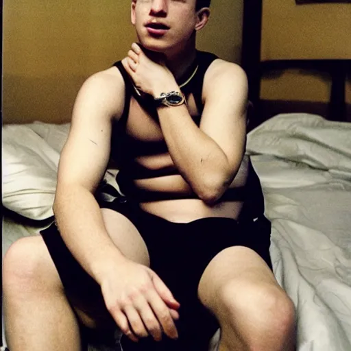 Image similar to charlie puth by nan goldin