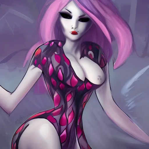 Image similar to evelynn in a grave, trending on arstation