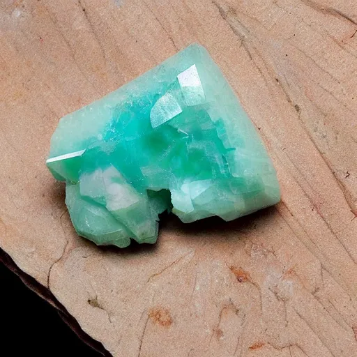 Prompt: amazonite microcline