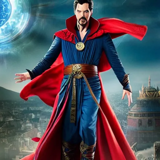 Image similar to doctor strange in greek mythology 4 k