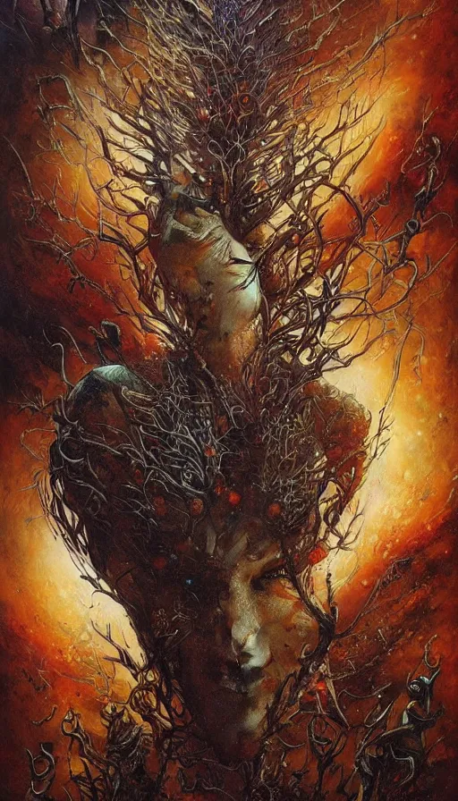 Image similar to The end of an organism, by Karol Bak