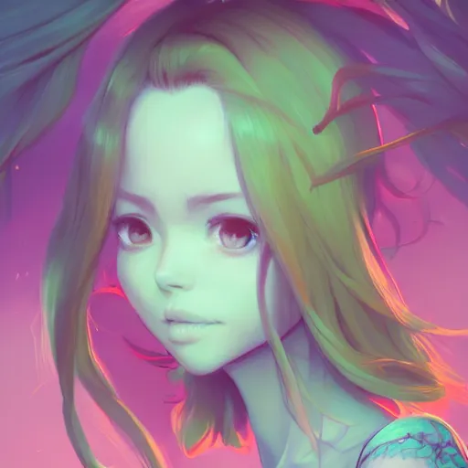 Image similar to a portrait of wlop, pastel green, art by lois van baarle and loish and ross tran and rossdraws and sam yang and samdoesarts and artgerm and saruei and disney and wlop, digital art, highly detailed, intricate, sharp focus, trending on artstation hq, deviantart, unreal engine 5, 4 k uhd image