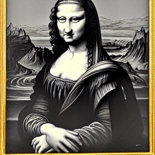 Image similar to monalisa in the style of Gustave Doré, in the style of Gustave Doré, in the style of Gustave Doré, in the style of Gustave Doré, in the style of Gustave Doré, in the style of Gustave Doré