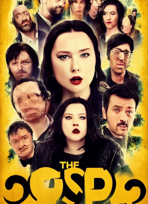 Prompt: poster movie called the gossip, 8 k, hd